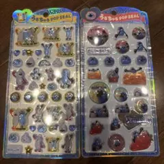 正規品 うるちゅるポップシール パペットスンスン ２点セット