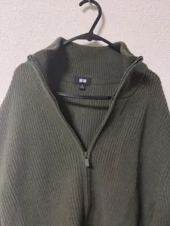 ミドルゲージフルジップセーター