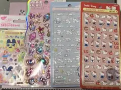 ボンボンドロップシール　mini キティー　シナモロール