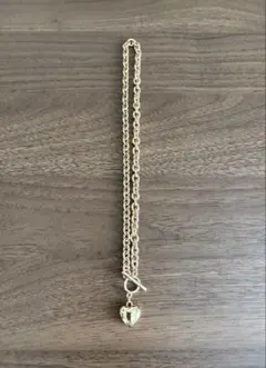 ネックレス　ゴールドハート