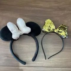 ミニーカチューシャ　2点セット