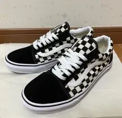 VANS OLD SKOOL チェッカーボード スニーカー　ヴァンズ