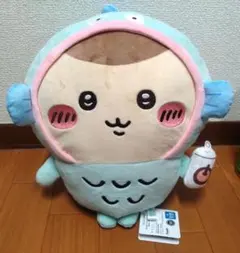 ちいかわ×サンリオキャラクターズ　BIGぬいぐるみ くりまんじゅう　ハンギョドン