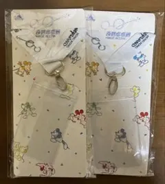 非売品　HONG KONGディズニーランド　ストラップケース2つ