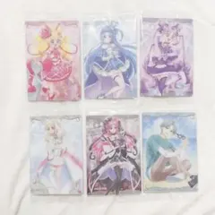 プリキュアウエハース12 キミとアイドルプリキュア 6枚 キュアキッス ウインク
