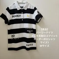 PEARLY GATES パーリーゲイツ Disney ボーダーポロシャツ 5 - メルカリ
