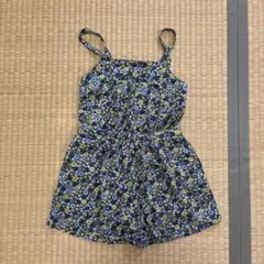 GU 花柄　サロペット 120サイズ
