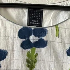 新品タグ付✨ミナペルホネンランドリー Hanna ワンピース ドレス 総柄花柄 新品タグ付✨ミナペルホネンランドリー Hanna ワンピース ドレス