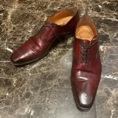 Santoni ビジネスシューズ 7 1/2 ボルドーのサムネイル