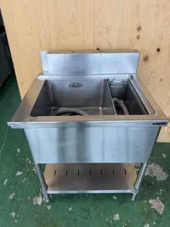 マルゼン ソルイド1相シンク ゴミ籠付 765x650x800(+150)のサムネイル