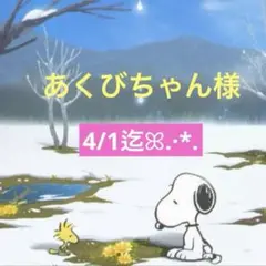 あくびちゃん様 専用ページ