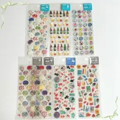 夏・お祭りシールセット 7シート