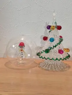 イタリア製 SOFFERIA PARISE スノーマン＆ツリーセット