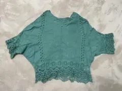 BOU JELOUD 半袖 刺繍 レース トップスのサムネイル