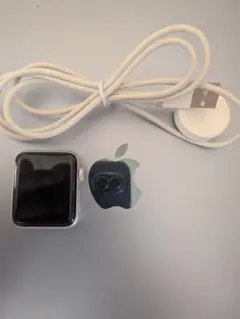 アップルウォッチ:バッテリー97%、充電コード、本体カバー、ベルトセット