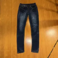 値下げ可★ダークブルー スキニーデニム