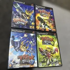 PS2 ラチェット&クランク４本セット