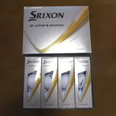 Srixon Z-STAR DIAMOND ホワイト 4個入り