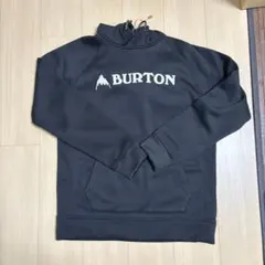 BURTON フード付きスウェットシャツ ブラック