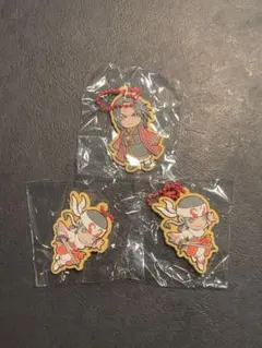 キングダム　クッキー風ラバーマスコット 嬴政 羌瘣