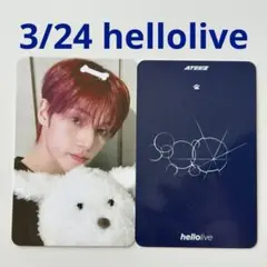 ATEEZ ウヨン ペンミ 8/21 22 東京会場限定 直筆サイントレカ ATEEZ hellolive サン ヨントン 対面 サイン 韓国 限定 トレカ - メルカリ