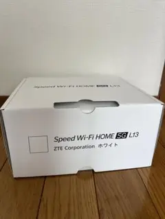 ZTE Speed Wi-Fi HOME 5G L13 ホワイト