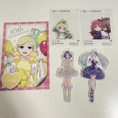 プリティーリズム レインボーライブ 10周年展 ジュネ 缶バッジ クリア
