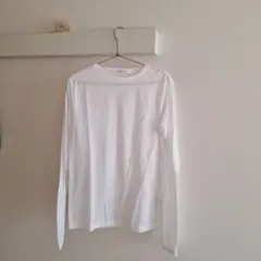 *BEAUTY&YOUTH シアー長袖Tシャツ*ホワイト