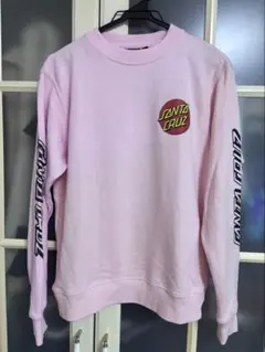 SANTA CRUZ ピンク トレーナー