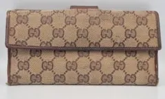 Gucci GGパターン 　GGキャンバス　長財布