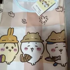 ちいかわ【秋だもん！】チェック柄エプロン　MーＬ　新品　しまむらコラボ