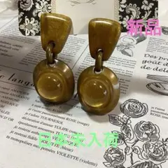 ドミニクドゥネーヴ　イヤリング　イエロー系