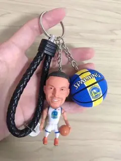 NBA 　ウォリアーズ　カリー  3D立体ボール　キーホルダー