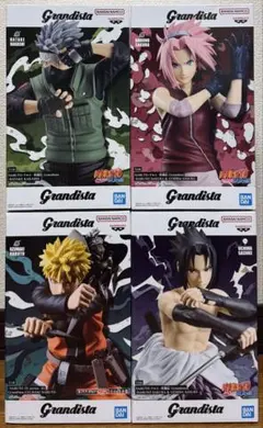 NARUTO Grandista フィギュア　4点セット