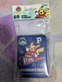 WCS ロンドン 世界大会 選手限定 ポケモン ピカチュウ スリーブ【海外限定】 ポケモンカードゲーム 海外限定 デッキシールド スリーブ