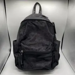美品 GLOBAL WORK リュック レオパード ブラック 大容量 A4のサムネイル