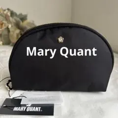 新品 マリークワント リトルビジューデイジー ラウンドポーチ（ブラック）