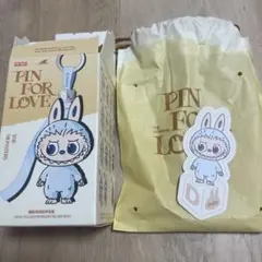 正規品ミニラブブ PIN FOR LOVE イニシャルラブブ【D】ステッカーのみ