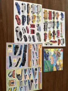 ハッピーセット プラレールDVD トミカ・プラレールシールセット