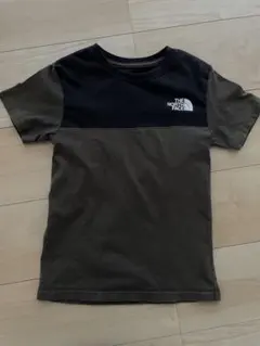 THE NORTH FACE 半袖Tシャツ 130cm 黒/オリーブ