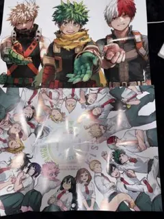 ヒロアカ　両面ポスター　2枚セット　最強ジャンプ付録