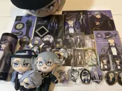 ツイステ アズール まとめ売り アクスタ 缶バッジ ぬいぐるみ