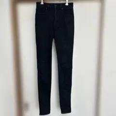 ブラック スキニーデニムパンツ　61センチのサムネイル