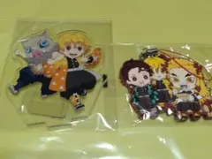ランダムアクリルスタンド伊之助善逸　炭治郎　善逸　杏寿郎　ラバーストラップセット