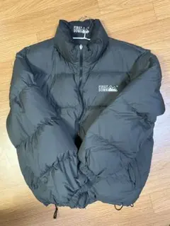 FIRST DOWN ダウンジャケット LLサイズ 黒