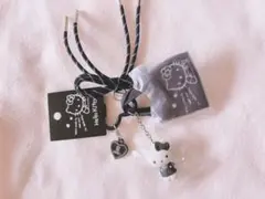 Hello Kitty カラビナチャーム ブラック キティ サンリオ