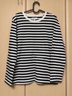 agnès b. ストライプ長袖Tシャツ T2