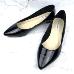 【美品】Odette e Odile エナメル フラット パンプス 23.5のサムネイル