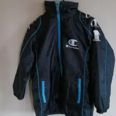 USA,Champion ベンチコーと水色フリース裏地
