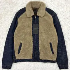 ☆貴重☆デットストック品☆ZARA グリズリージャケット デニム ボア　サイズM